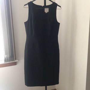 Black J. Crew suiting dress